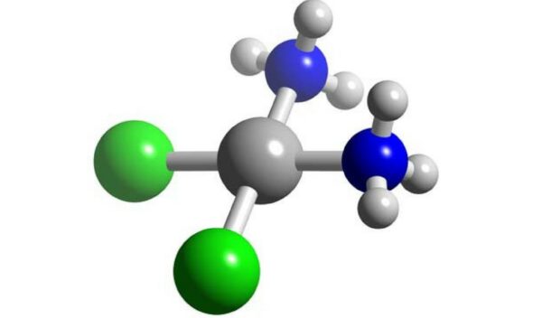 Moleculă cisplatin