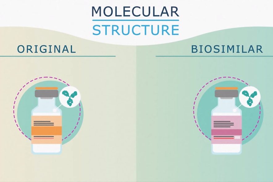 grafic biosimilare biologice structura moleculara