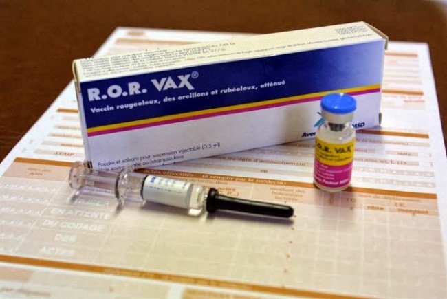 vaccin ror rujeola oreion rubeola