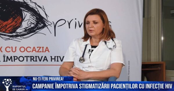 Interviu campanie impotriva stigmatizării pacienților HIV Dr Cristiana Oprea