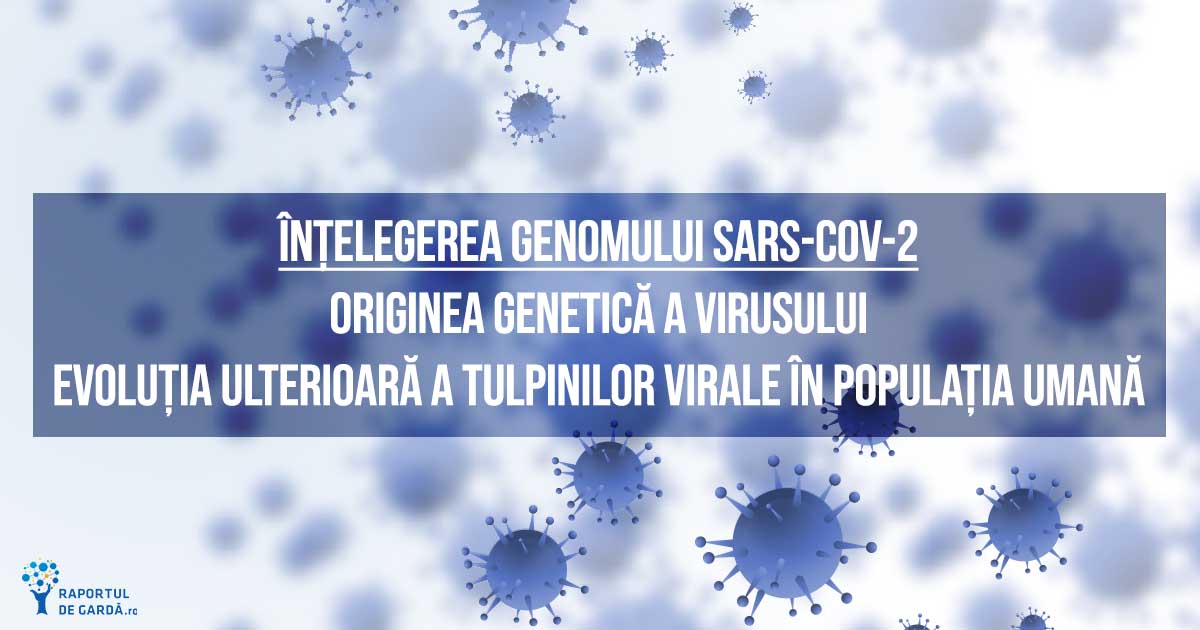 structura genetică SARS-CoV-2 COVID-19