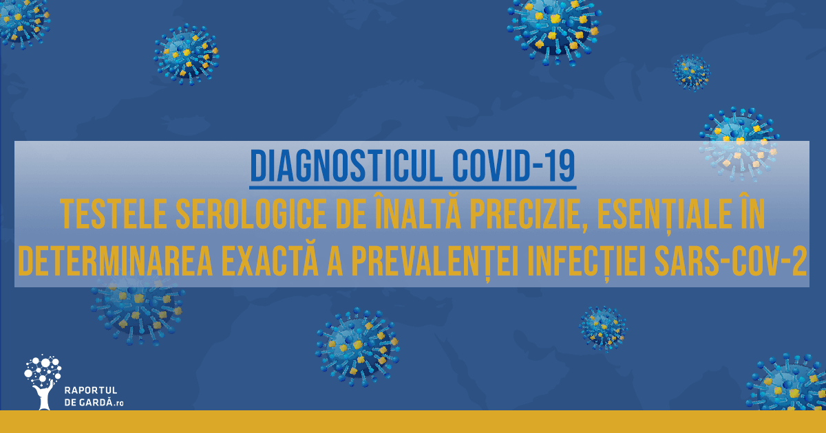 diagnostic COVID19 SARSCoV2 teste serologice sensibilitate specificitate înalte prevalență magnitudine infecție