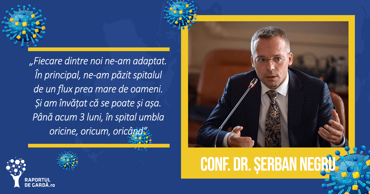 Conf. Dr. Șerban Negru, oncolog, Vicepreședinte al Societății Naționale de Oncologie Medicală din România