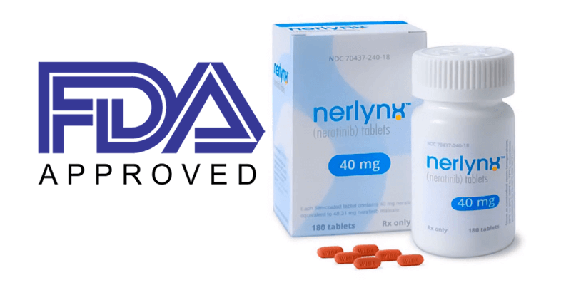 neratinib nerlynx studiu NALA producător PUMA aprobare FDA