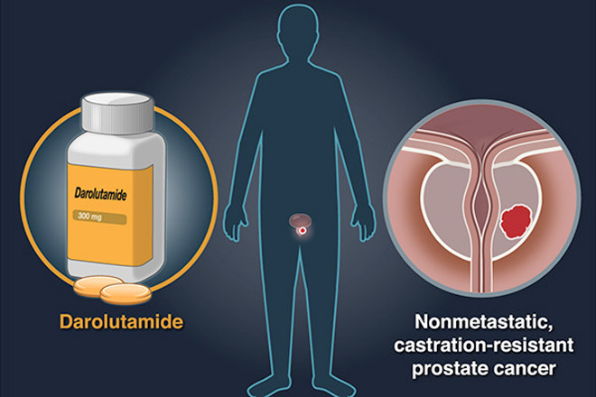 darolutamida cancer prostata nemetastatic rezistent castrare