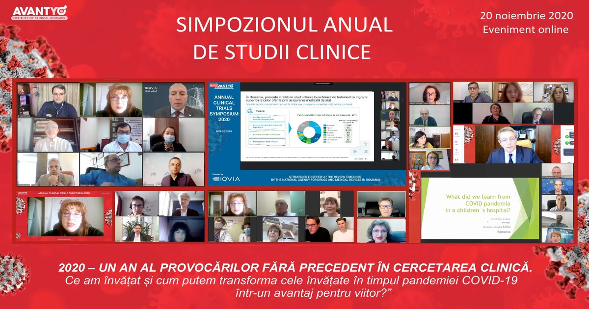 Simpozion anual 2020 Studii Clinice